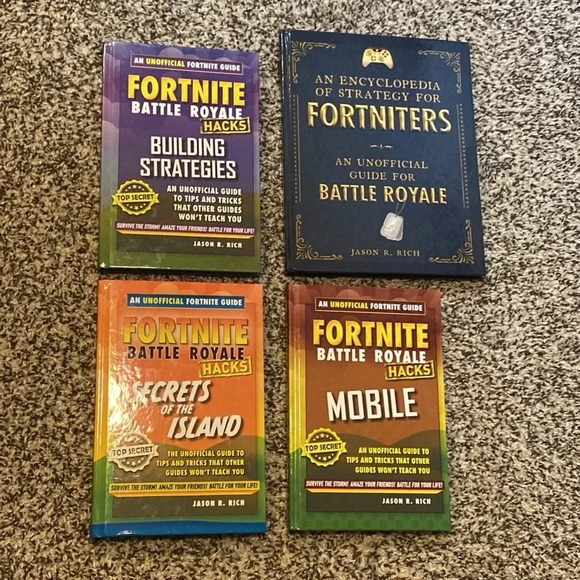 An Unofficial Fortnite Guide Battle Royale Hacks 4 Hardcover Collection - Picture 12 of 12